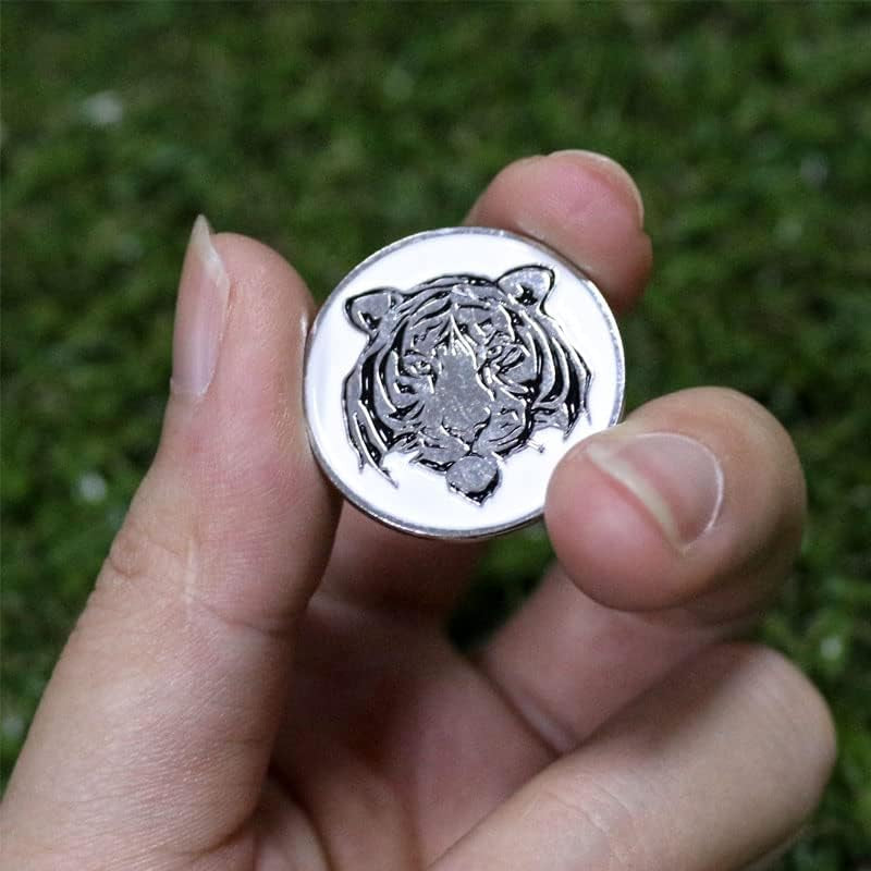 Golf Ball Markers Golf Markers Golf Gifts Clips Pack of 6