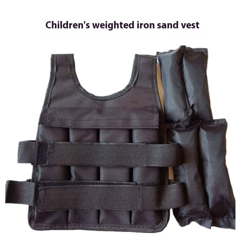 Children'S Adjustable 2 Kg3Kg Voile Blouse Weight-Bearing Sand Vest