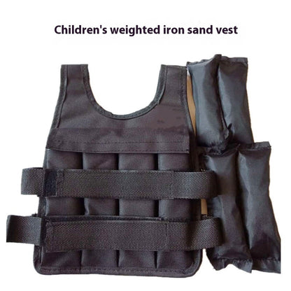Children'S Adjustable 2 Kg3Kg Voile Blouse Weight-Bearing Sand Vest