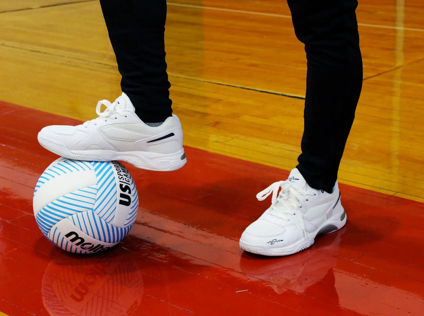 Men's High Arch Firm Support All-In-One White Walking Shoes, Comfort &amp;