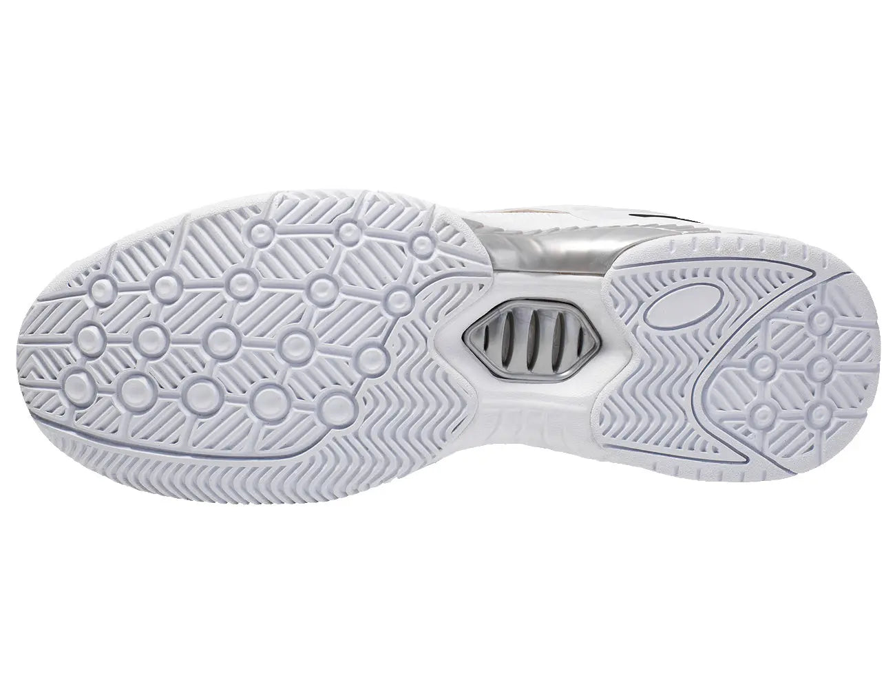 Men's High Arch Firm Support All-In-One White Walking Shoes, Comfort &amp;