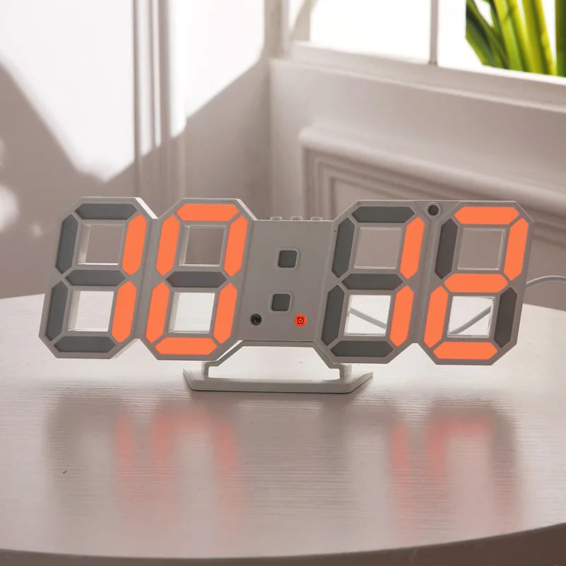 Modern 3D LED Clock