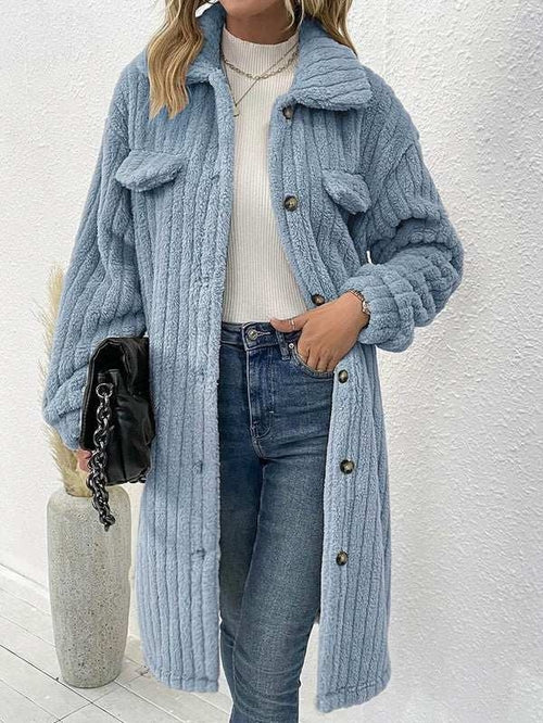 Long Sherpa coat