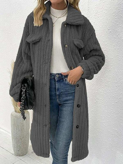 Long Sherpa coat