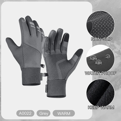 3M Gloves Black Waterproof Winter Warm Cycling Outdoor Sports Running 