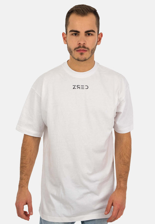 Vision oversized tee - white