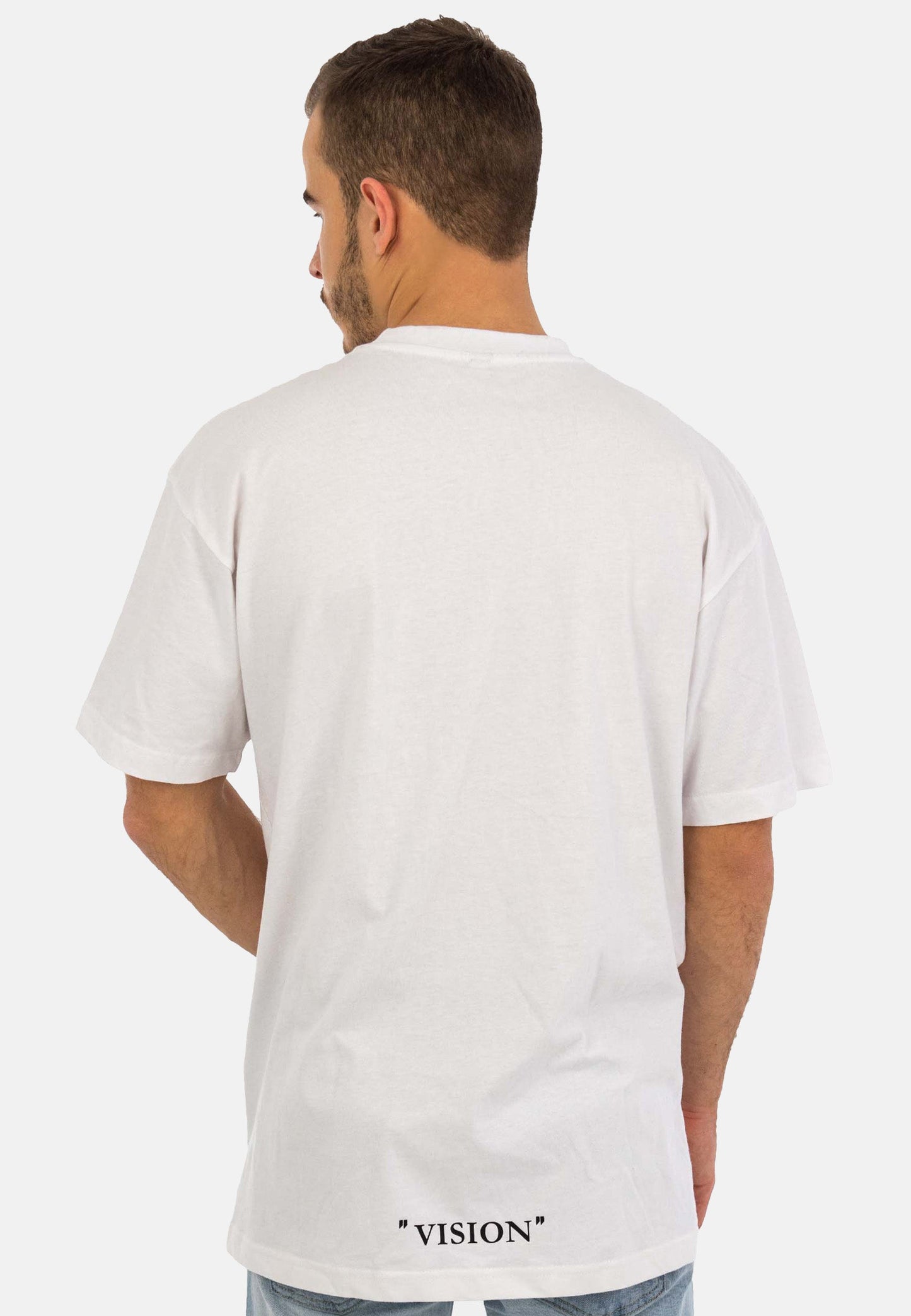 Vision oversized Tee - white