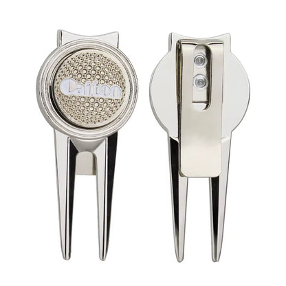 Golf Divot Repair Tool Golf Pitchfork Pitch Groove Cleaner Golf Training Aids Repair Tool Golf Accessories