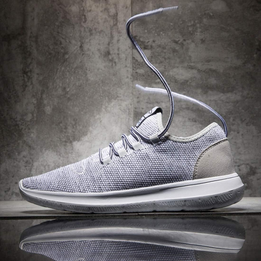 Men'S Running Shoes Fashion Breathable Sneakers Mesh Soft Sole Casual Athletic Lightweight