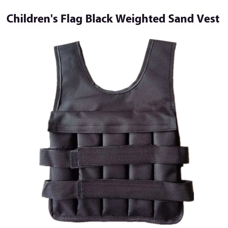 Children'S Adjustable 2 Kg3Kg Voile Blouse Weight-Bearing Sand Vest