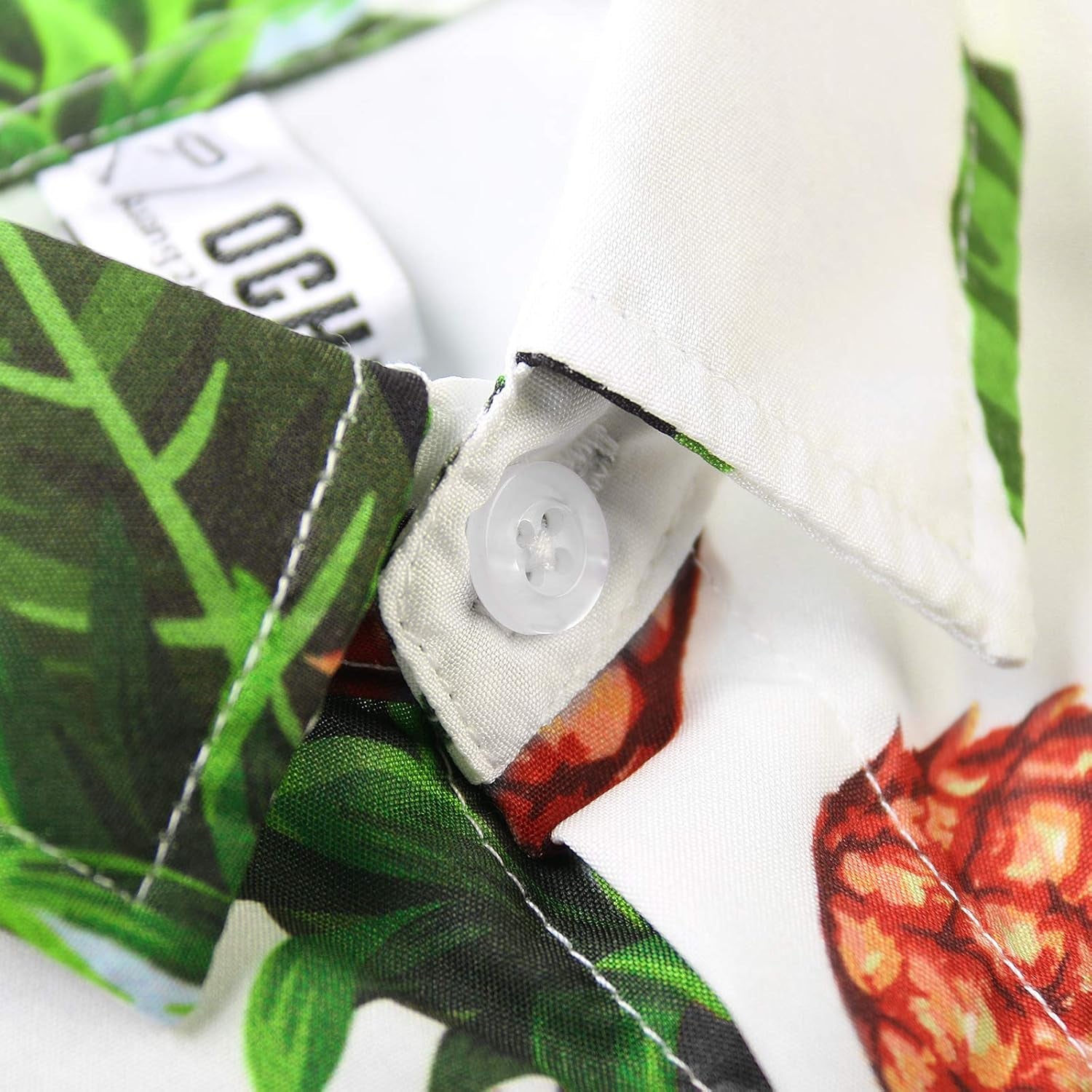 Boys Hawaiian Shirt Pineapple Print Button up Short Sleeve Summer Beach Shirt Lightweight Casual Top