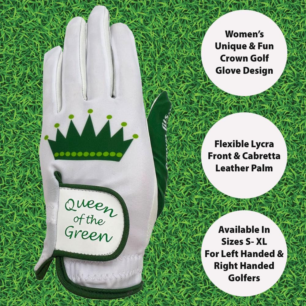 Women'S Golf Glove - Adjustable Strap, Left Hand Gloves for Women