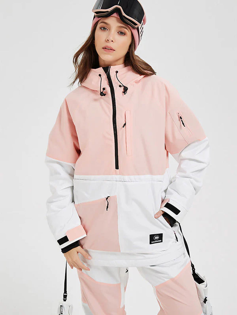 Women'S Mountain Pro Anorak Waterproof Snowboard Jacket