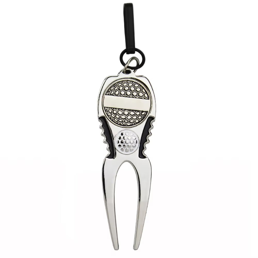 Golf Divot Repair Tool Golf Pitchfork Pitch Groove Cleaner Golf Training Aids Repair Tool Golf Accessories