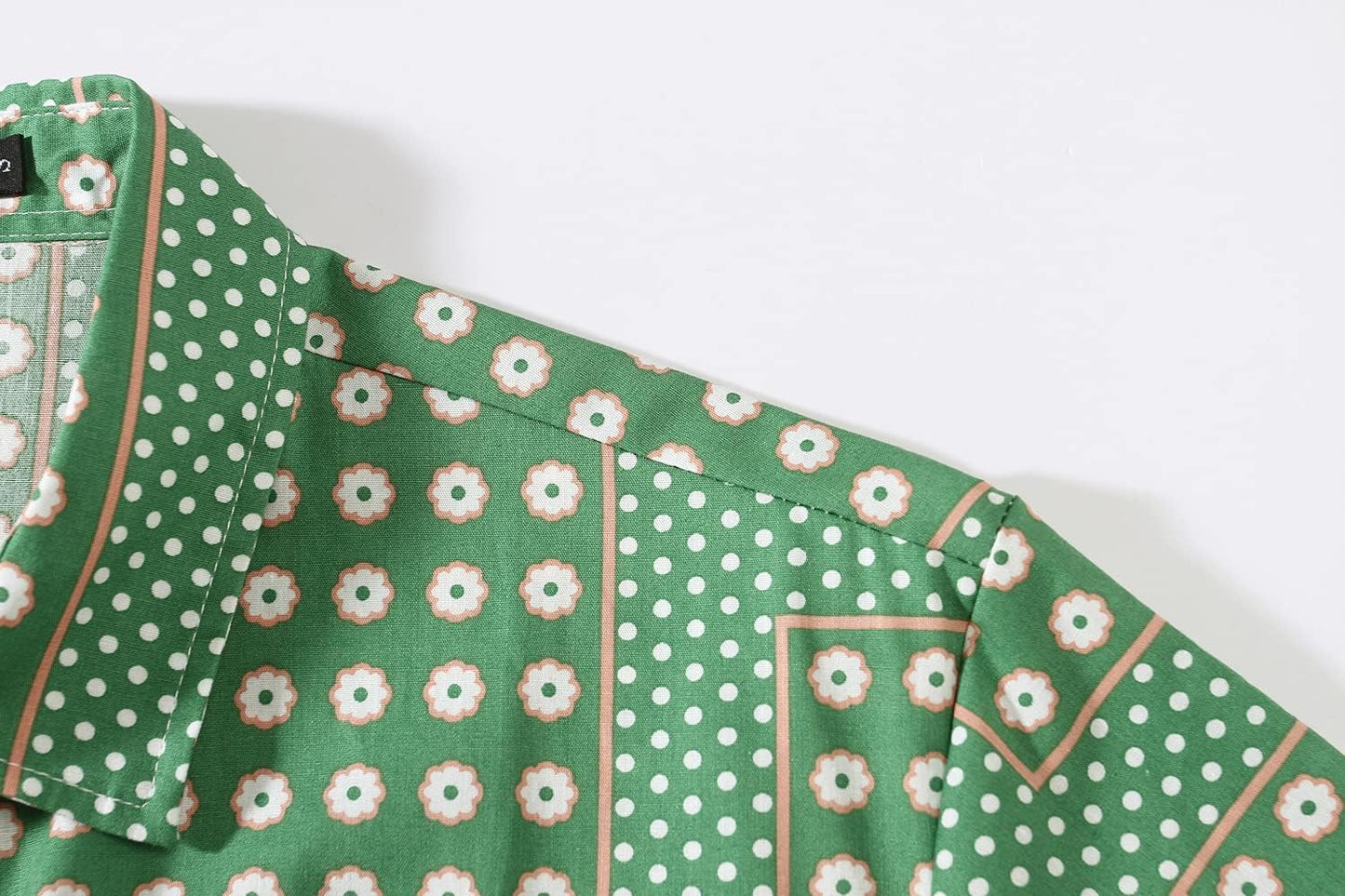 Hawaiian Shirt for Men, Beach Shirts for Men, Tropical Shirts Short Sleeve Floral Casual Button Down