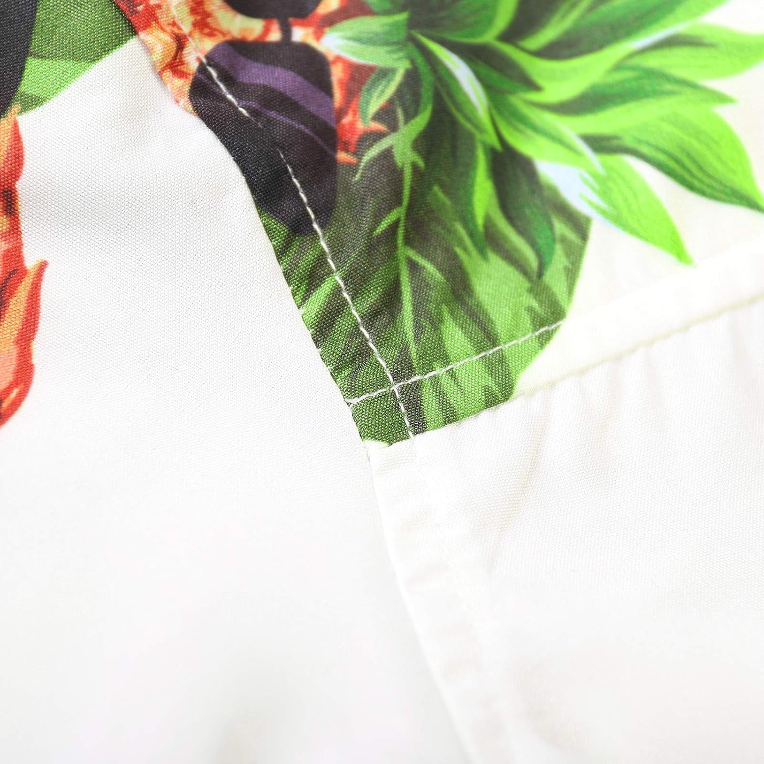 Boys Hawaiian Shirt Pineapple Print Button up Short Sleeve Summer Beach Shirt Lightweight Casual Top