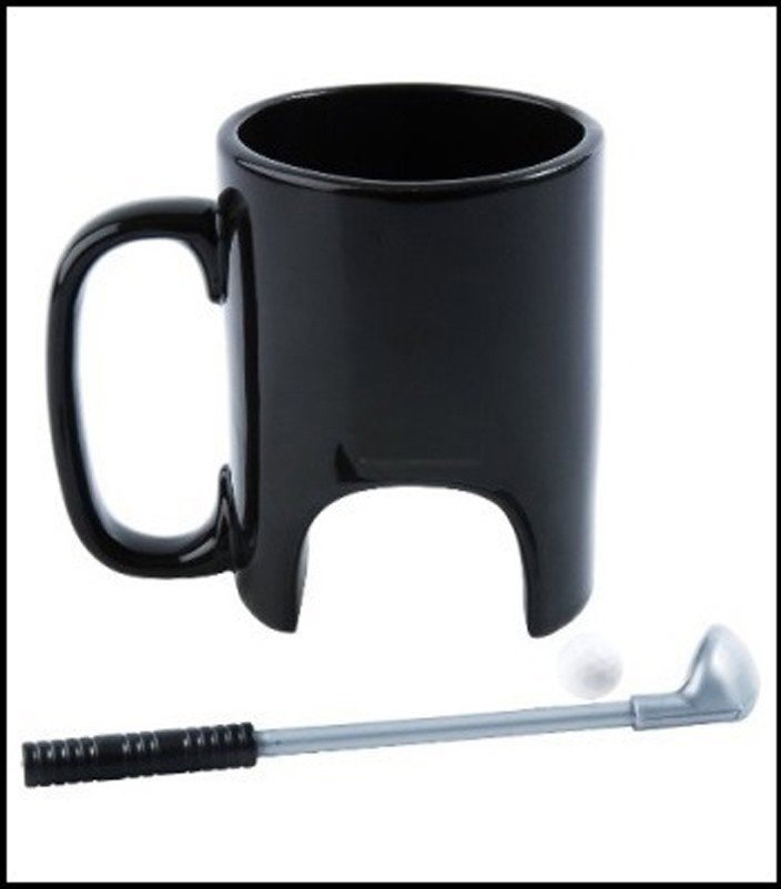 Golf Putt Ceramic Mug