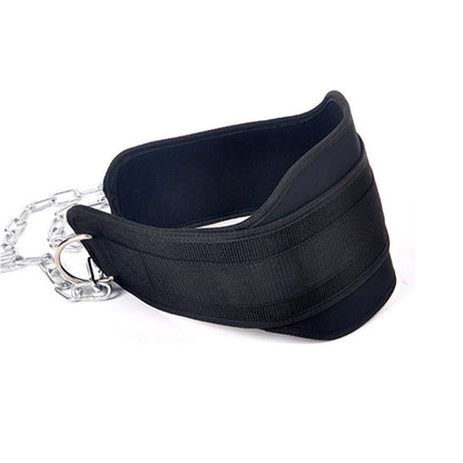 Weight Lifting Belt with Chain Dipping Belt