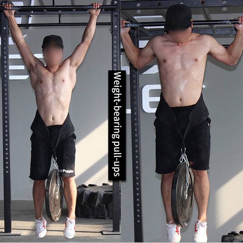 Weight Lifting Belt with Chain Dipping Belt