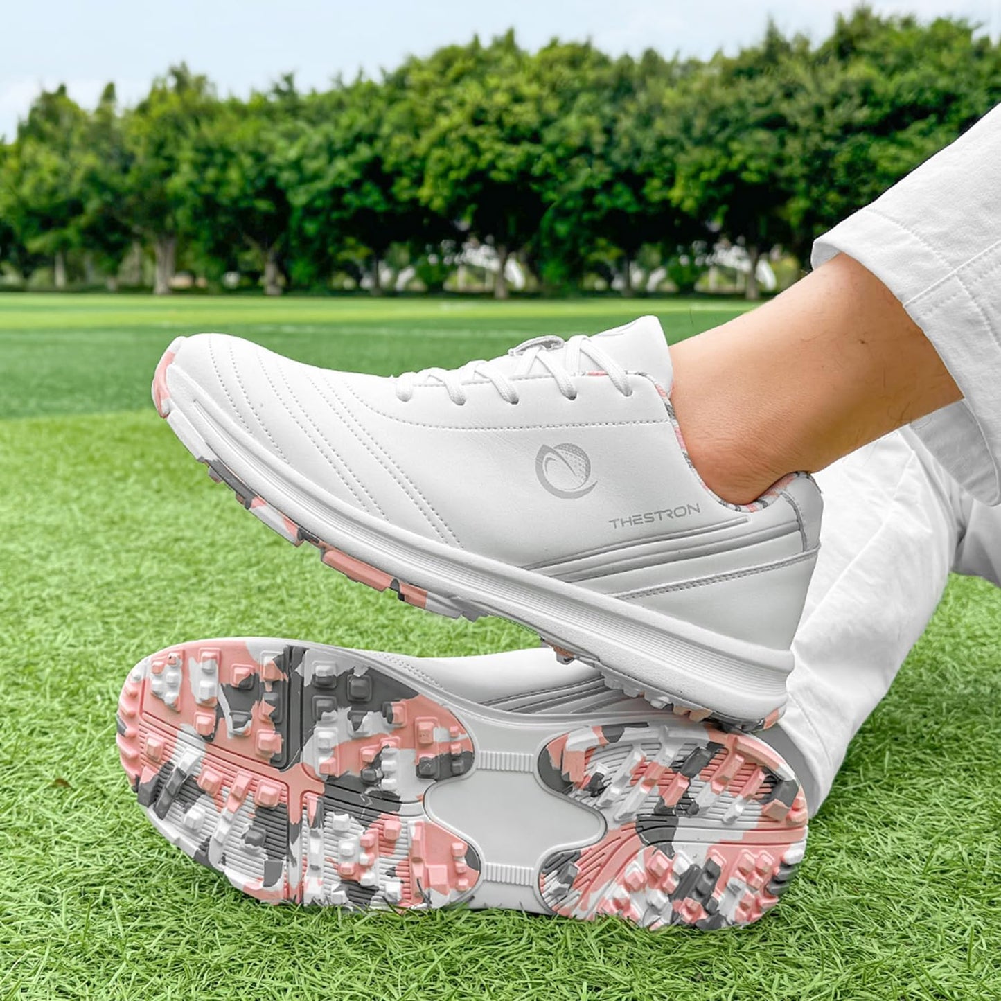 Women Golf Shoes Professional Spikeless Golf Sneakers Ladeis Walking Shoes for Golfers Girls Footwears