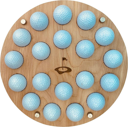 Golf Ball Display Holder Collector’S Case Holds Golf Balls Wall Mount Decor