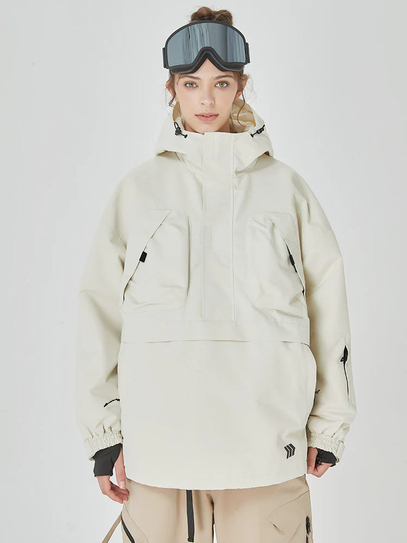 Women'S Mountain Freerider Baggy Anorak Snowboard Jacket