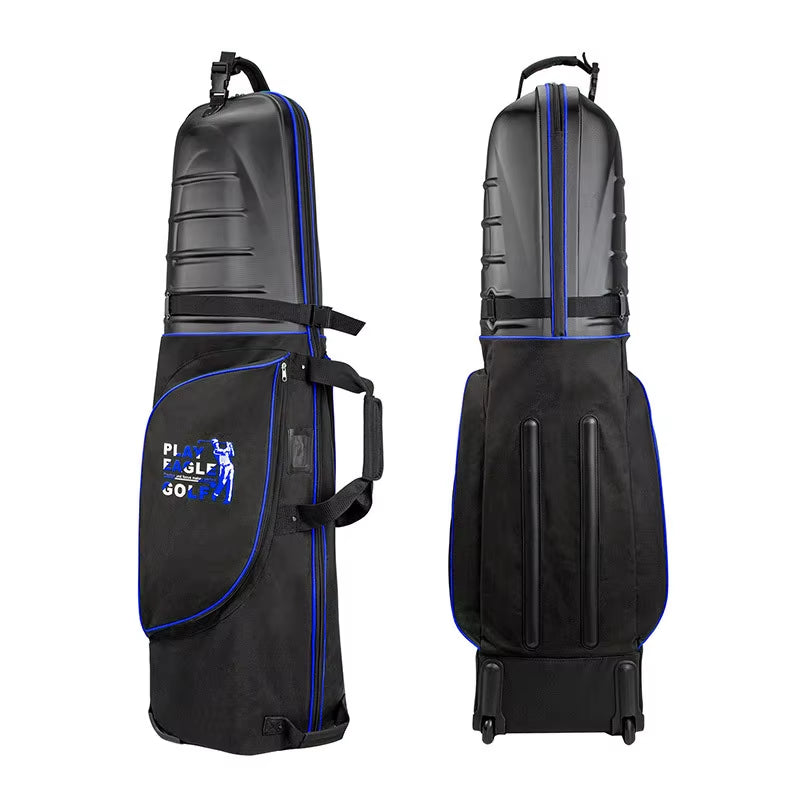 Golf Travel Bag with Wheels Folding Hard Top Golf Airplane Cover Golf Aviation Hardcase Golf Bag Golf Supplies YKB01