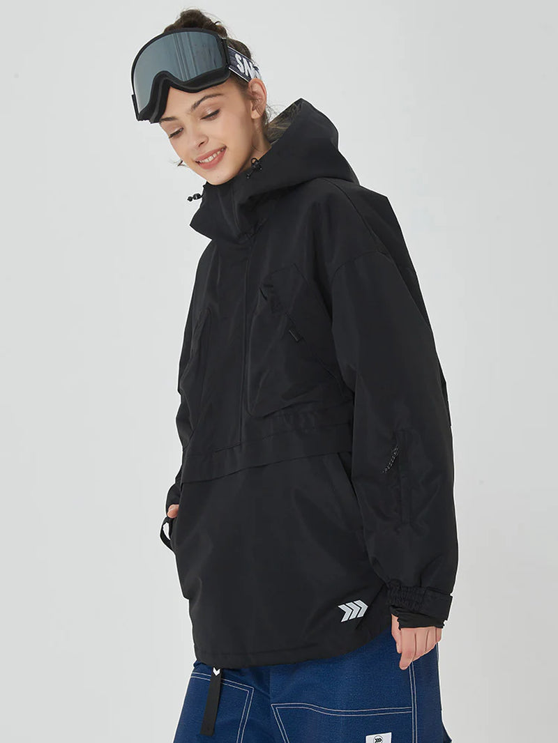 Women'S Mountain Freerider Baggy Anorak Snowboard Jacket