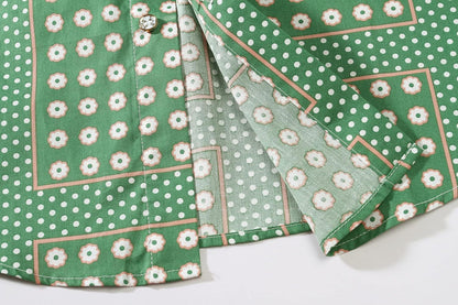 Hawaiian Shirt for Men, Beach Shirts for Men, Tropical Shirts Short Sleeve Floral Casual Button Down