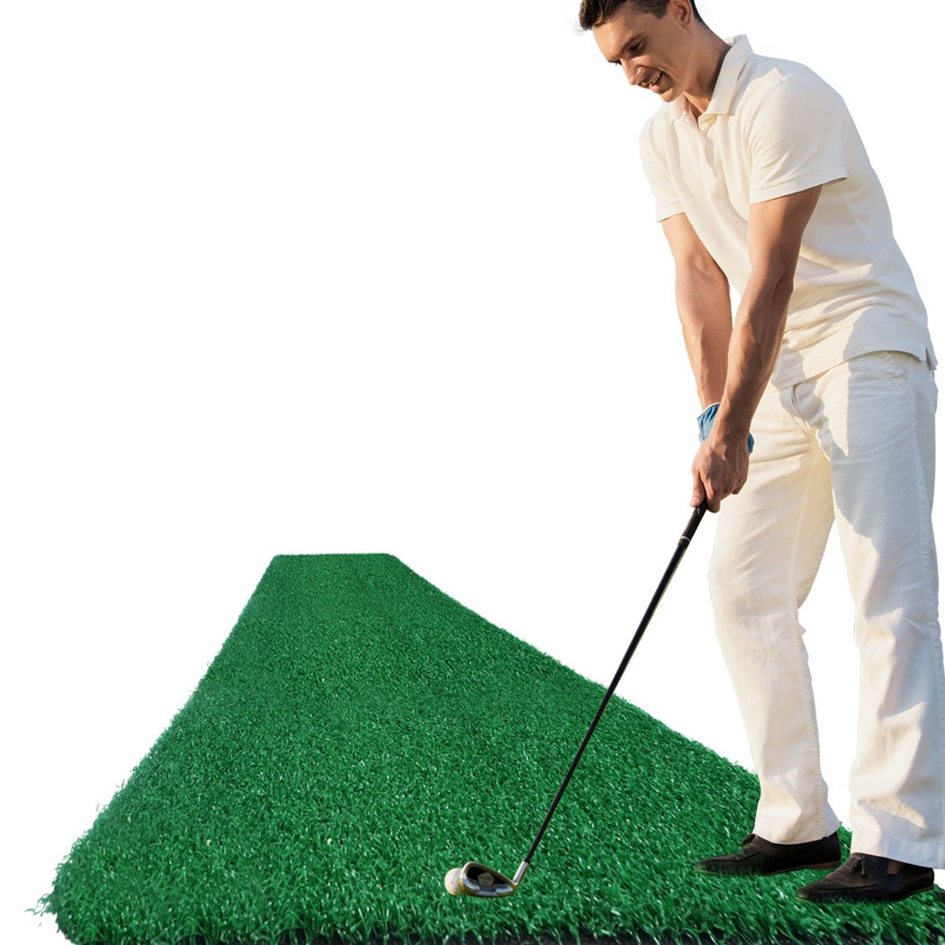15M Golf Training Mat Practice Outdoor Indoor Putting Swing Detection