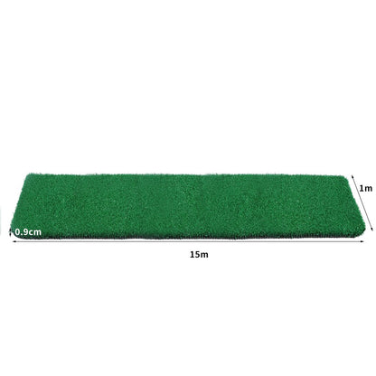 15M Golf Training Mat Practice Outdoor Indoor Putting Swing Detection