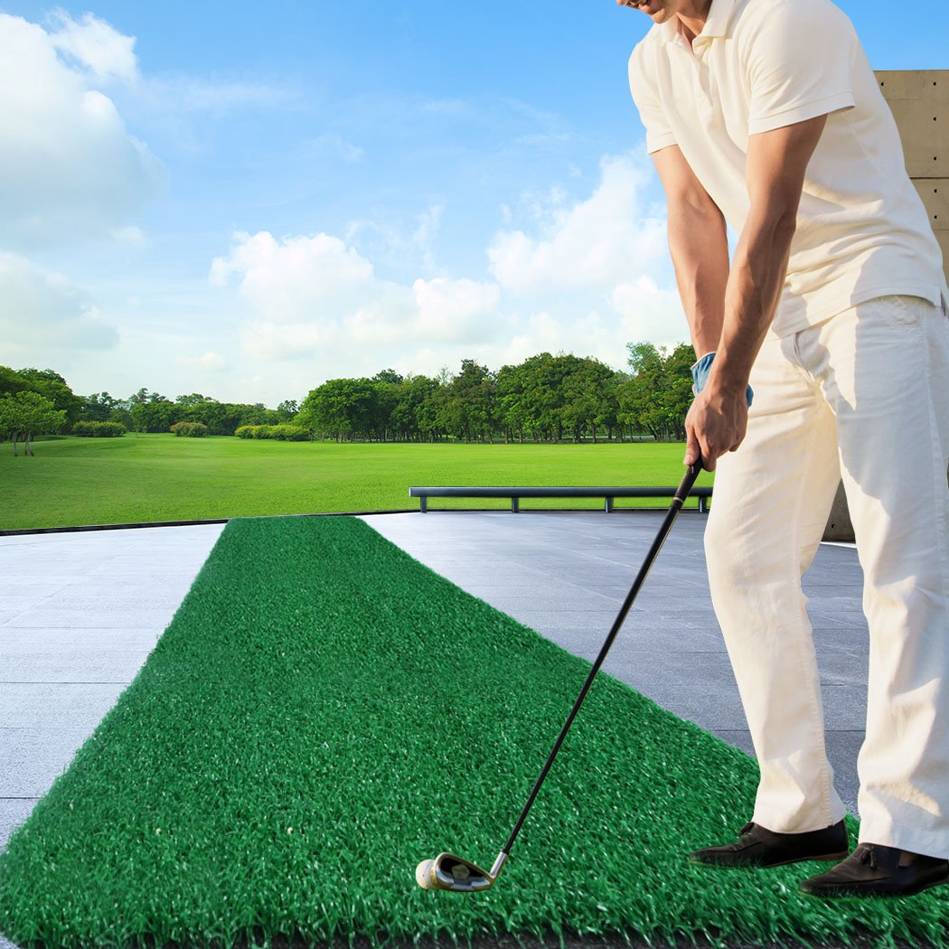 15M Golf Training Mat Practice Outdoor Indoor Putting Swing Detection