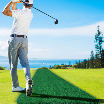 15M Golf Training Mat Practice Outdoor Indoor Putting Swing Detection