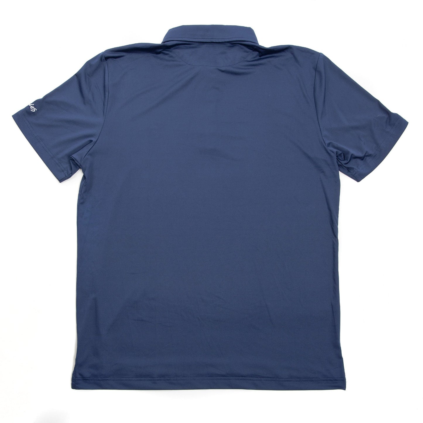 Navy & Flamingo - Golf Polo