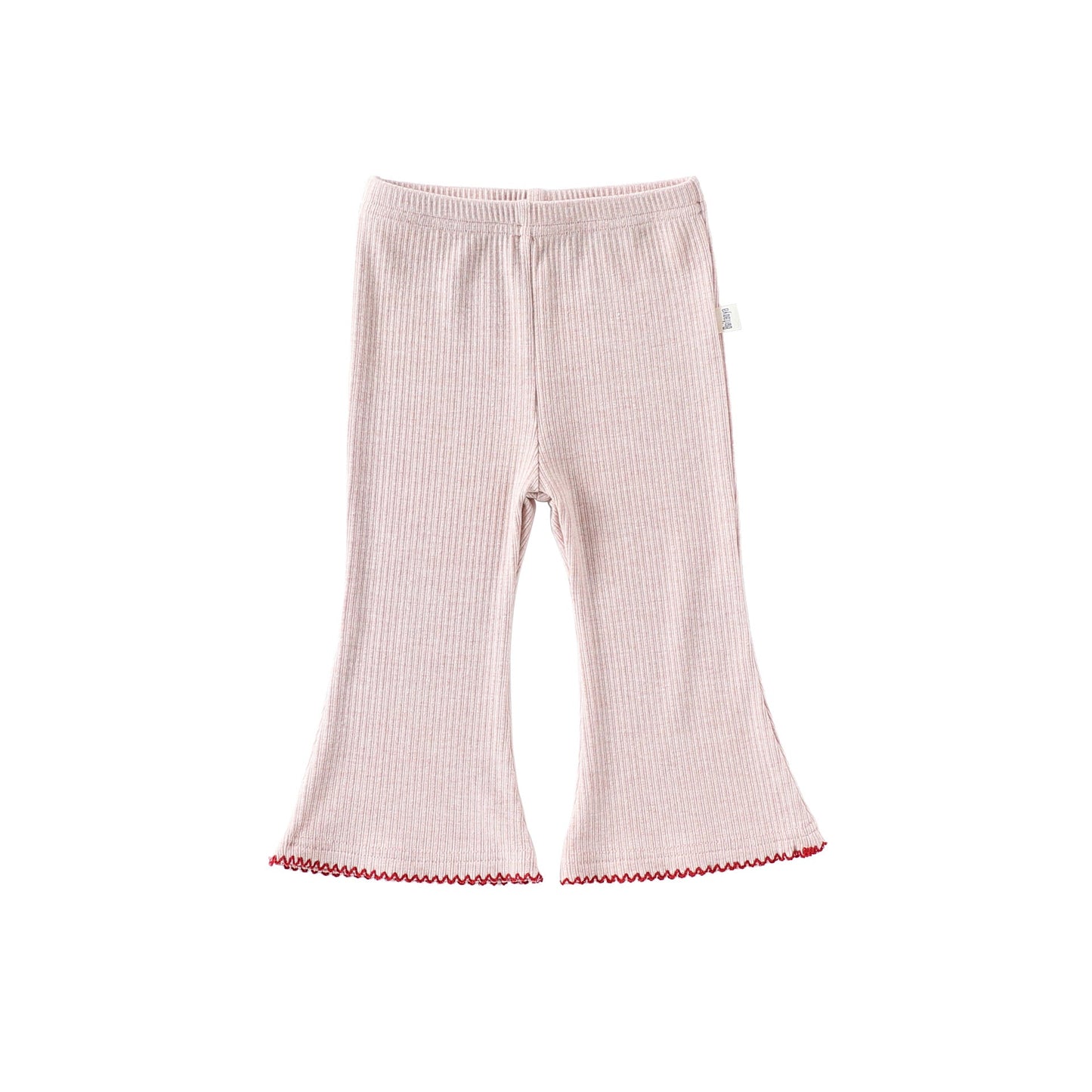 Casual Baby Kids Girls Plain Flared Pants